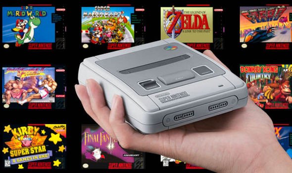 Can you download games on super nintendo mini