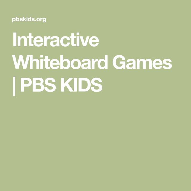 Fun whiteboard games