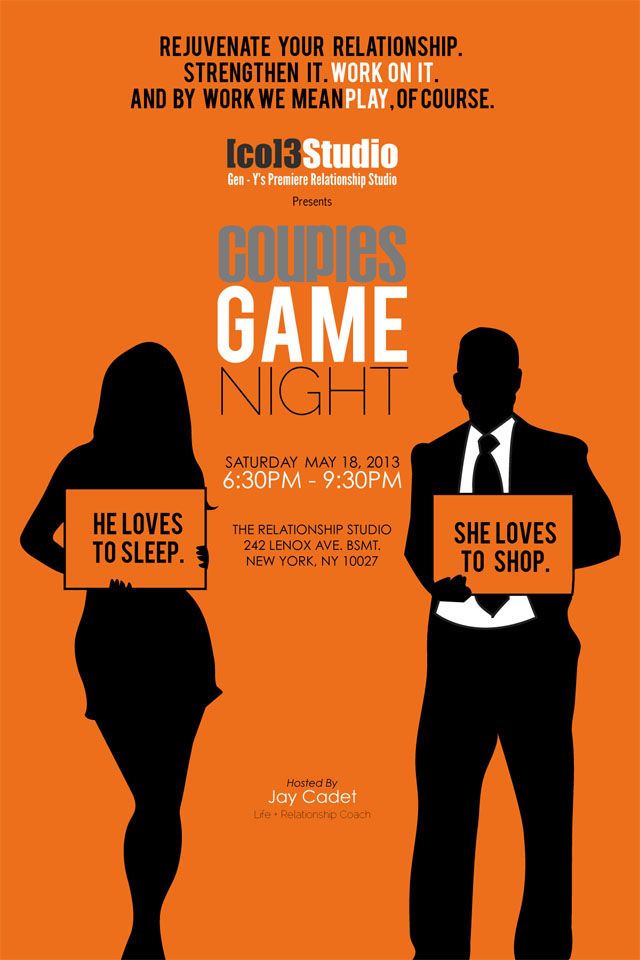 Couples night game questions